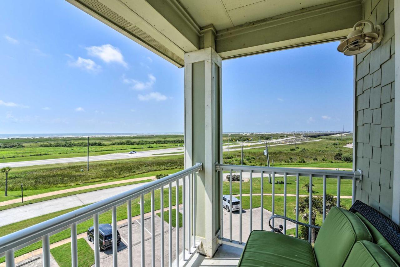 Pointe West Family Retreat Balcony And Ocean Views! Apartment Galveston Exterior photo