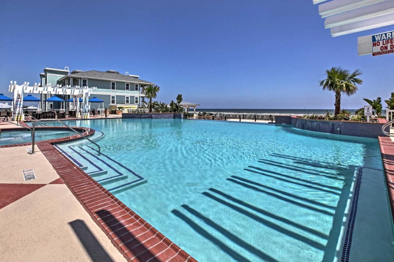 Pointe West Family Retreat Balcony And Ocean Views! Apartment Galveston Exterior photo
